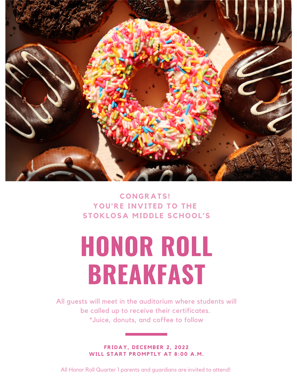  Honor Roll Breakfast